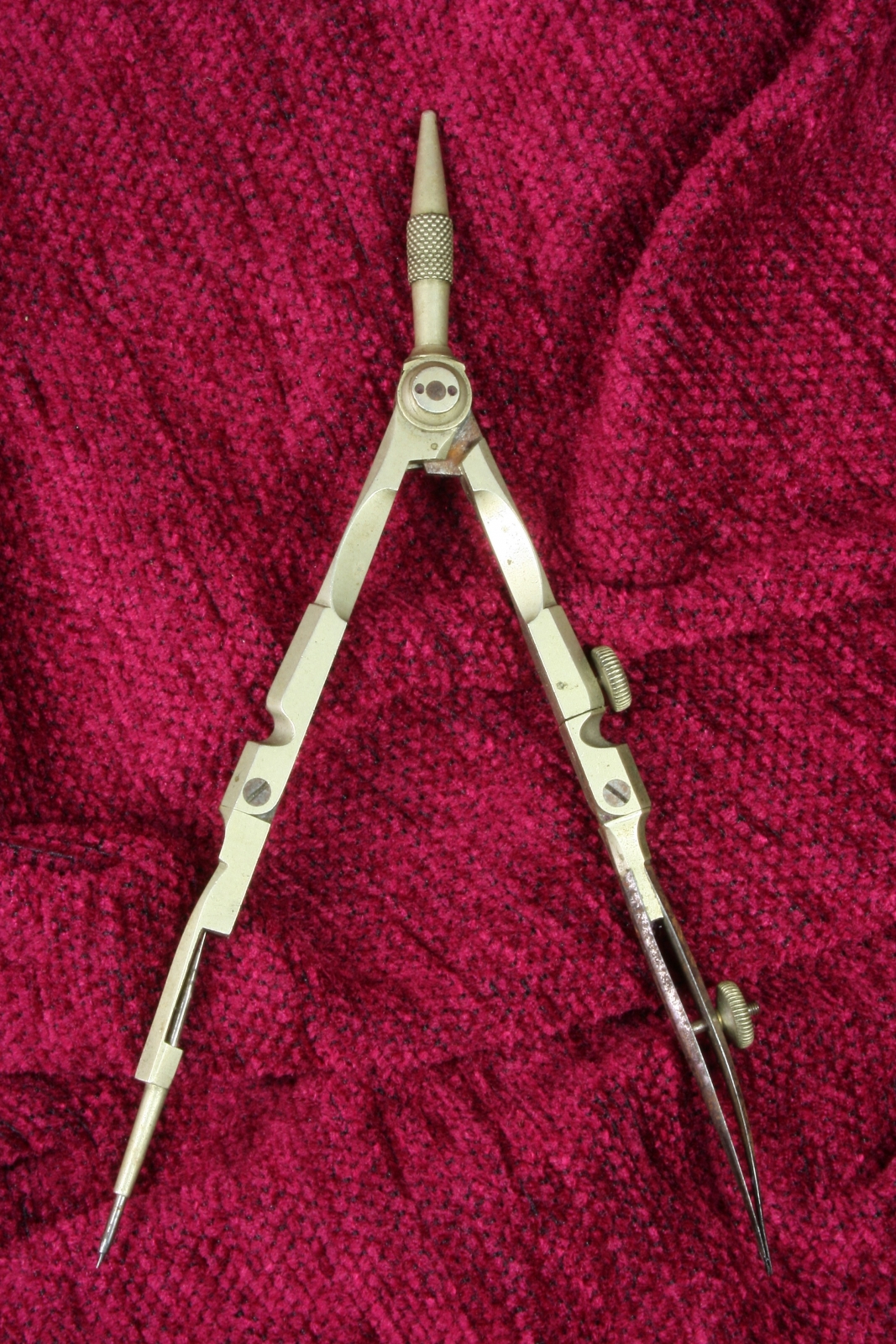 Antiques - COMPASS WITH INK ACCESSORY. OXIDE. S.XIX