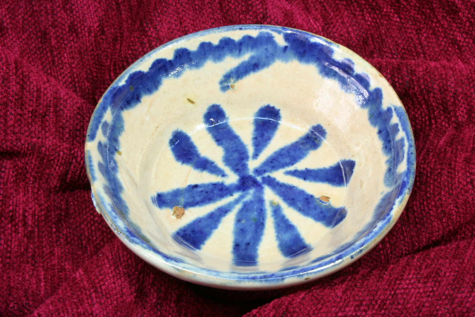 Antiques - GRENADINE BOWL. S.XVIII. CROCKERY.
