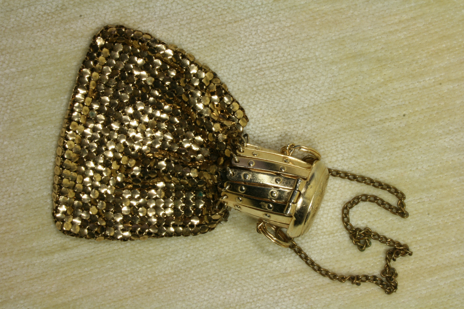 Antiguedades - BOLSO - MONEDERO DE MALLA S.XX. ORIGINAL