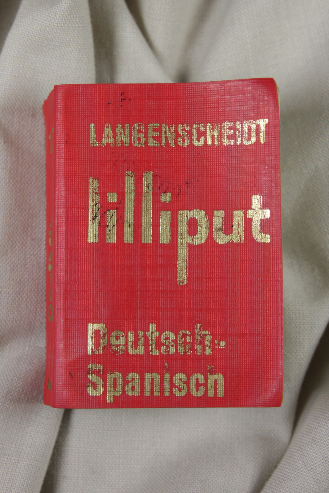 Antiguedades - LIBRO MINIATURA. LILLIPUT. ALEMÁN-ESPAÑOL. DEUTSCH-SPANISH.