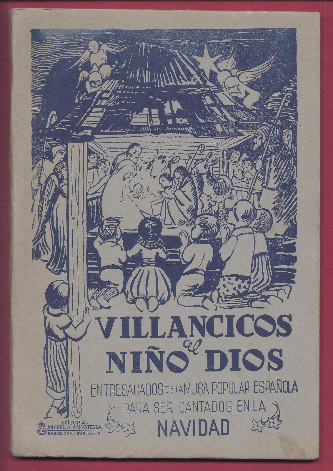 Antiques - BOOK OF CAROLS TO THE CHILD GOD. 1ST EDITION. 1941