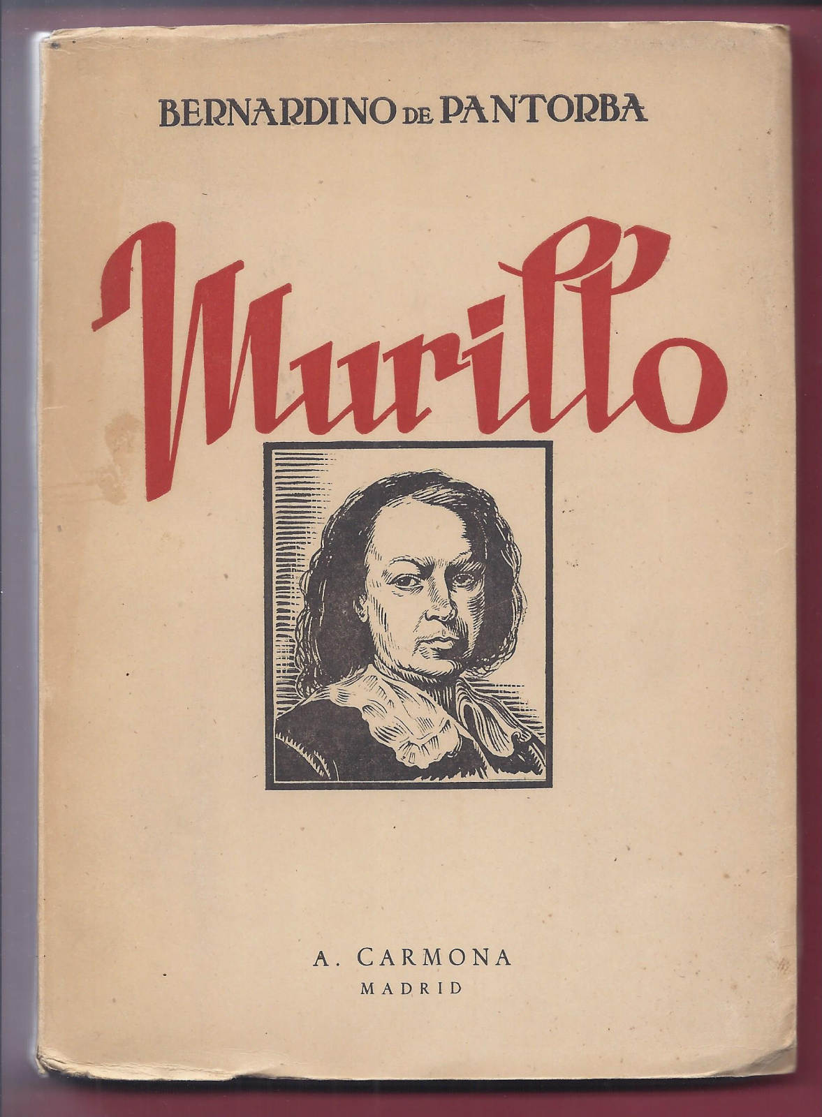 Antiguedades - LIBRO MURILLO. BERNARDINO DE PANTORBA. 1947 (T)