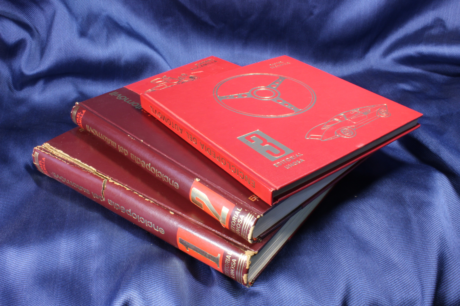 Antiguedades - ENCICLOPEDIA DEL AUTOMÓVIL. TRES TOMOS. COMPLETA. 1969 (T)