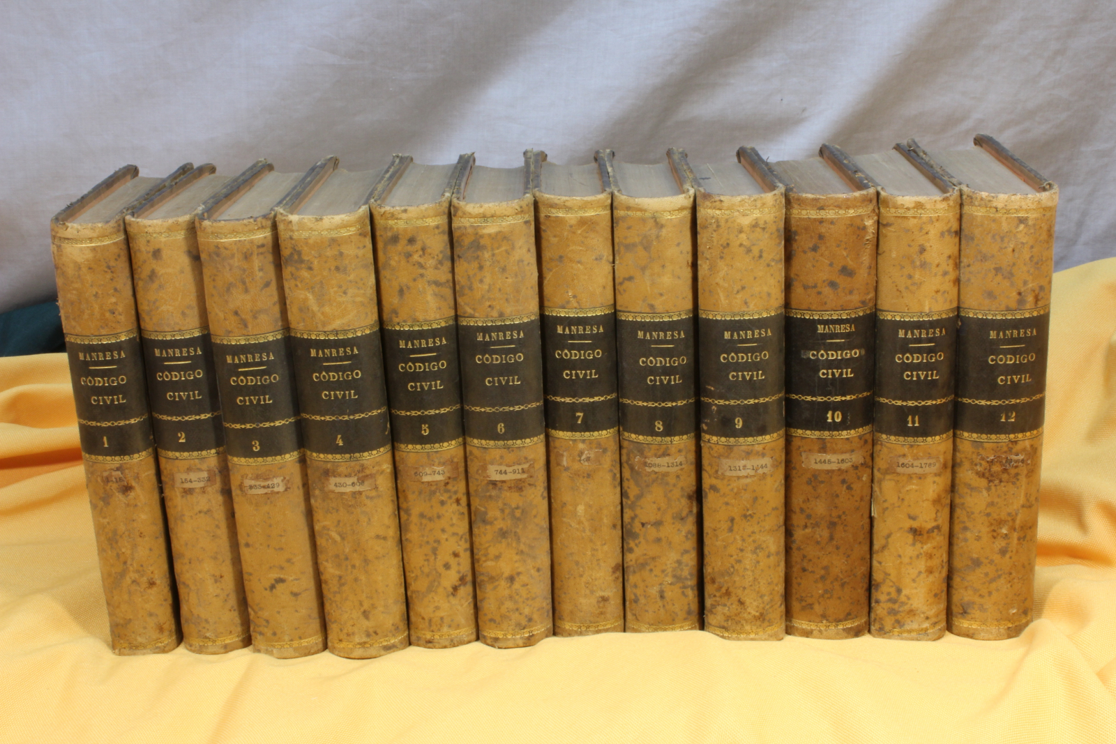 Antiguedades - LIBRO COLECCIÓN COMPLETA COMENTARIOS AL CÓDIGO CIVIL ESPAÑOL. 1907 (T)