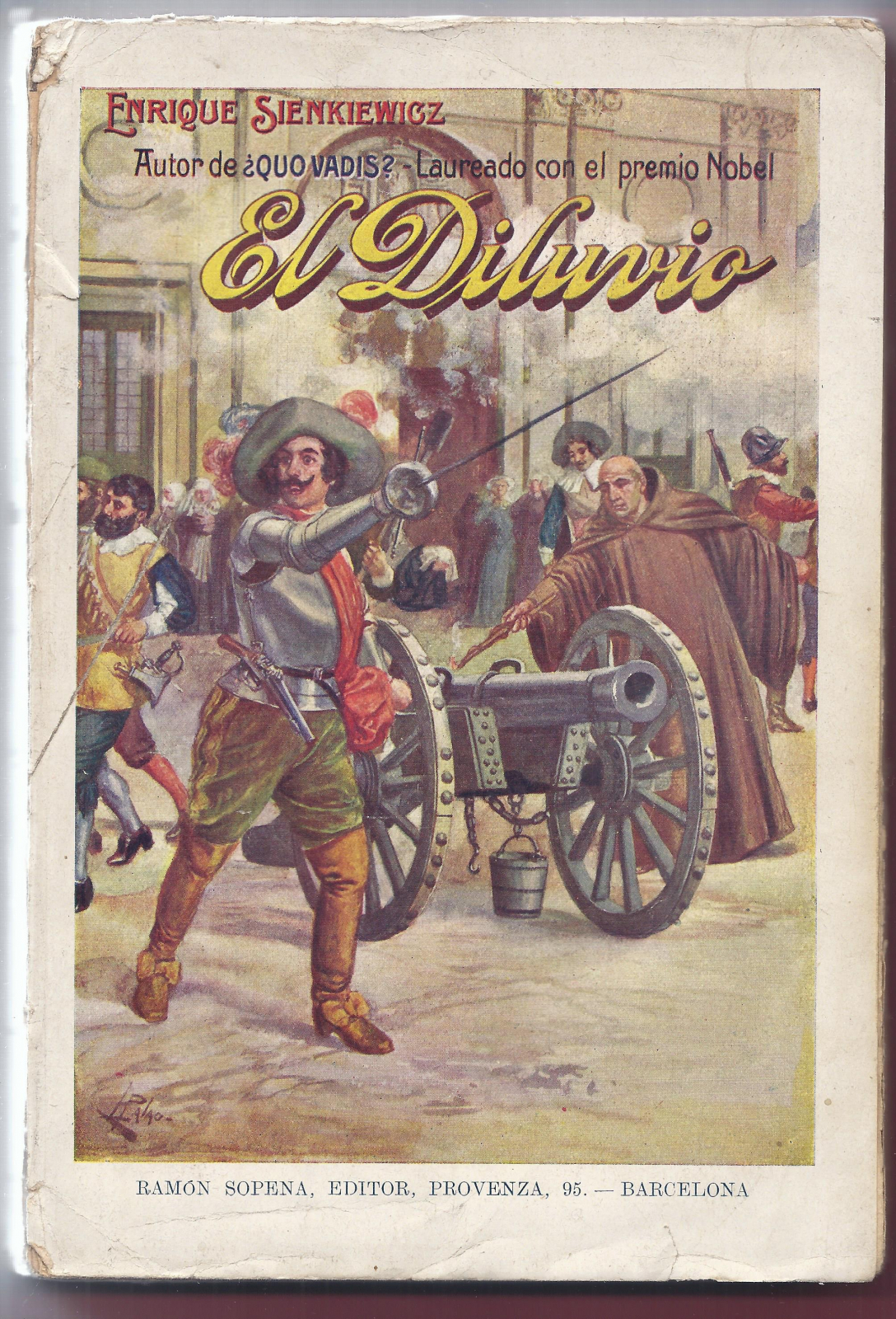 Antiques - BOOK THE DELUGE. NOVEL BY ENRIQUE SIENKIEWICZ. 1933 (T)