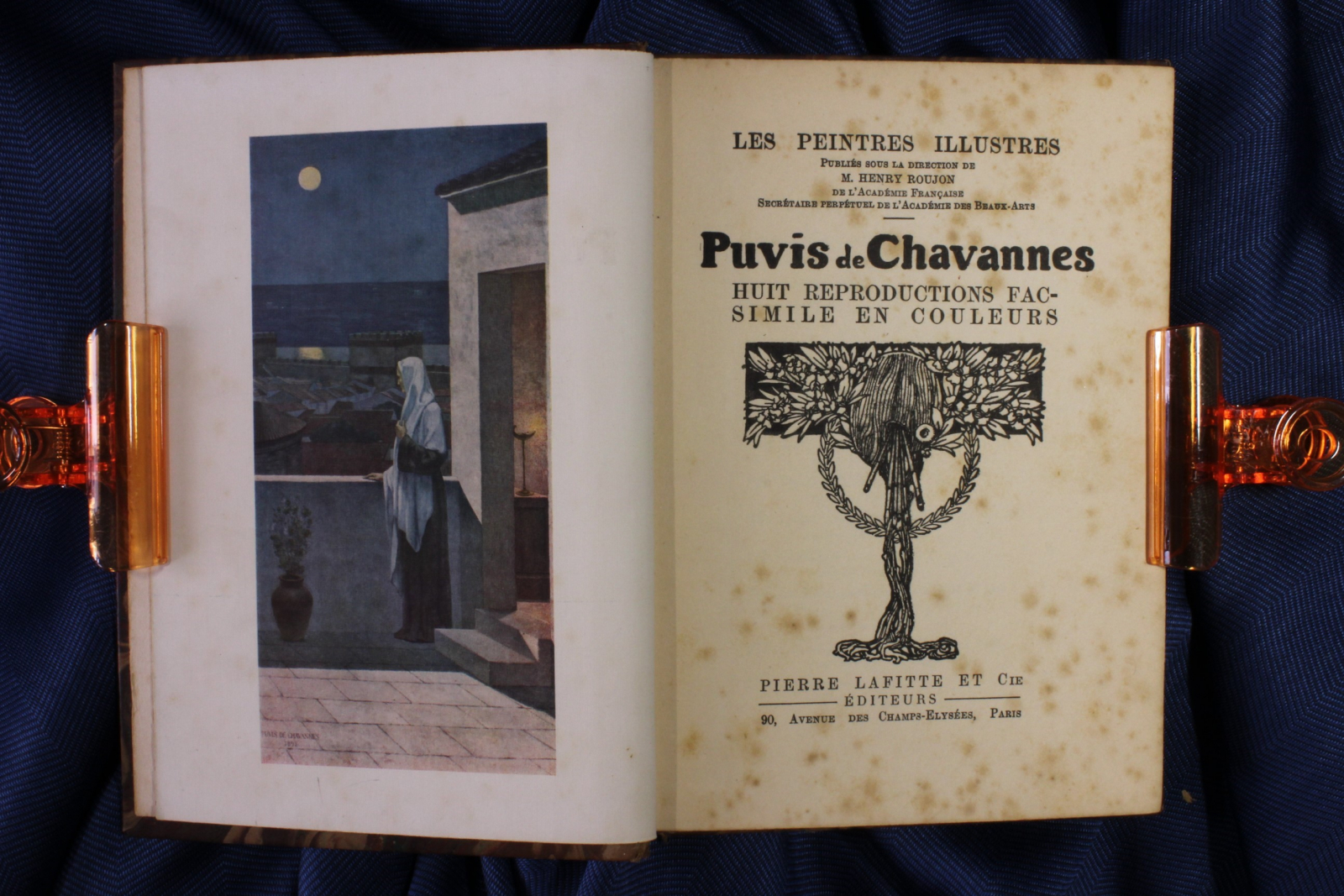 Antiques - BOOK PUVIS DE CHAVANNES. ILLUSTRATIONS. ROUJON. FRENCH. (T)