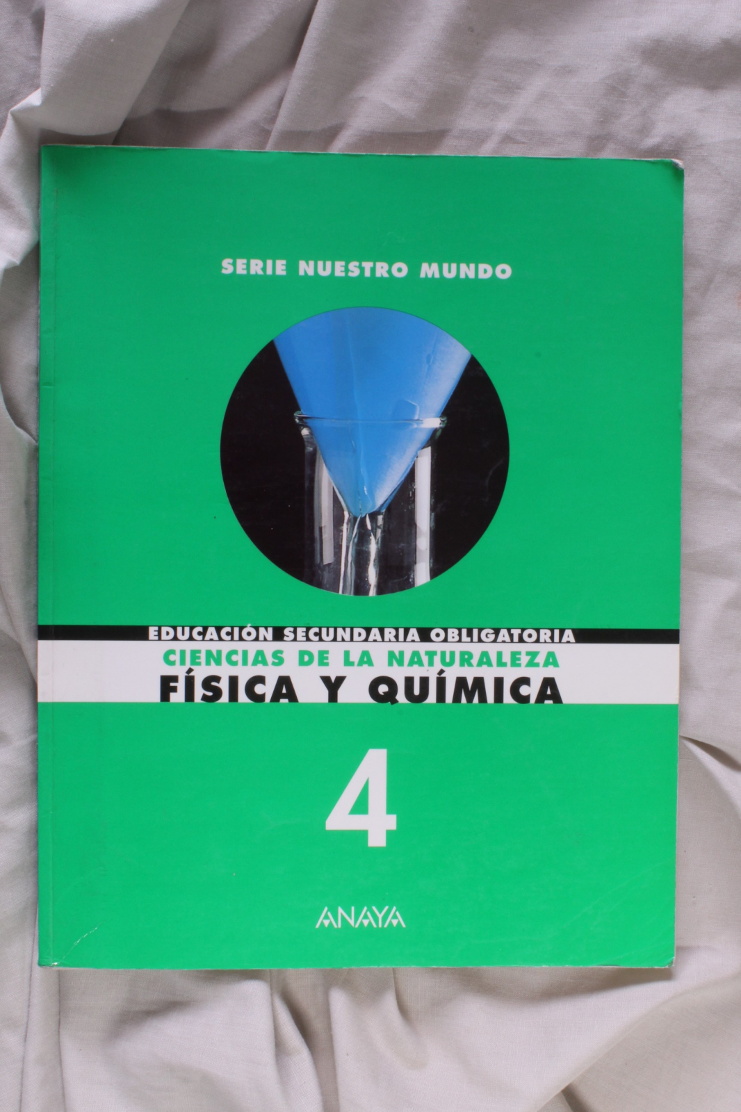 Antiguedades - LIBRO FÍSICA Y QUÍMICA 4. EDUCACIÓN SECUNDARIA OBLIGATORIA. ESO 1998 (T)