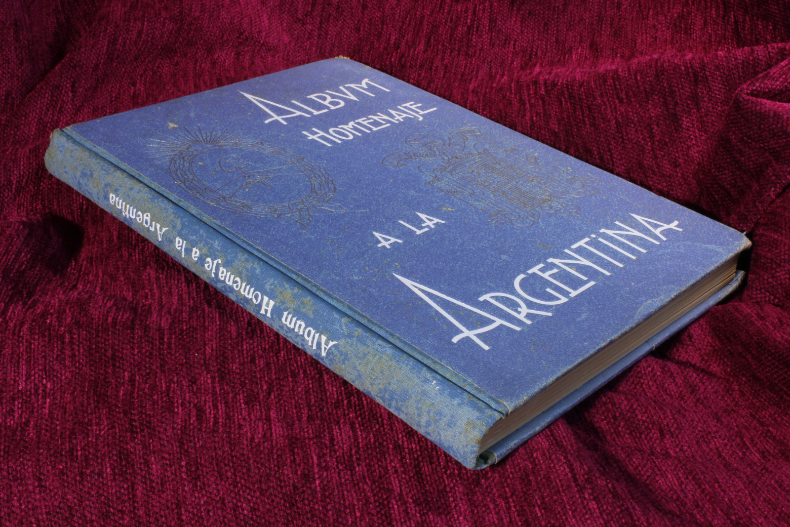 Antiguedades - LIBRO ÁLBUM HOMENAJE A LA ARGENTINA. 1947 (T)
