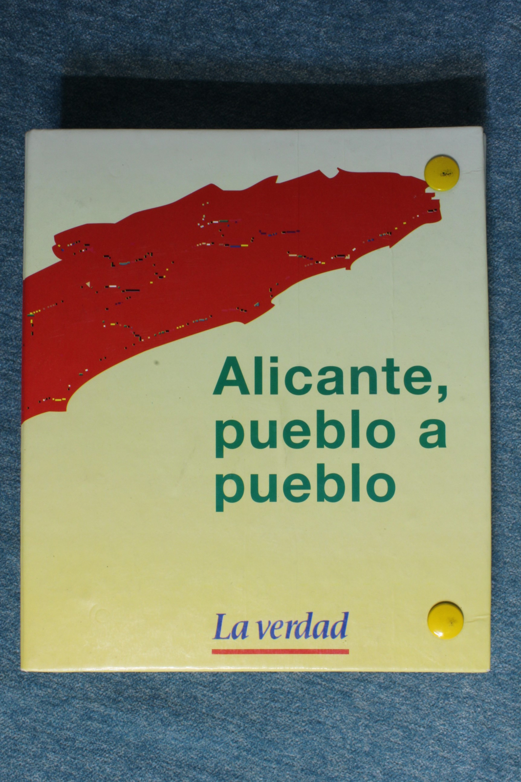 Antiguedades - ÁLBUM ALICANTE, PUEBLO A PUEBLO. LA VERDAD. 1992 (T)