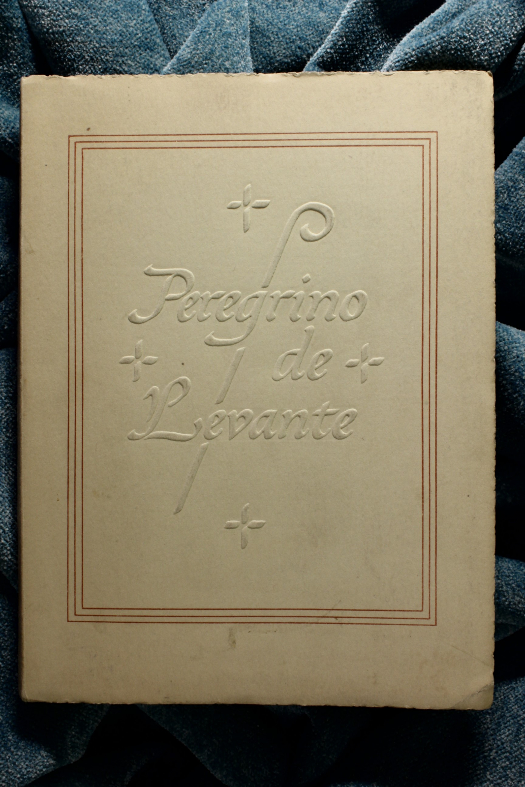Antiguedades - LIBRO PEREGRINO DE LEVANTE. 1950 EDUARNO AUNÓS (T)