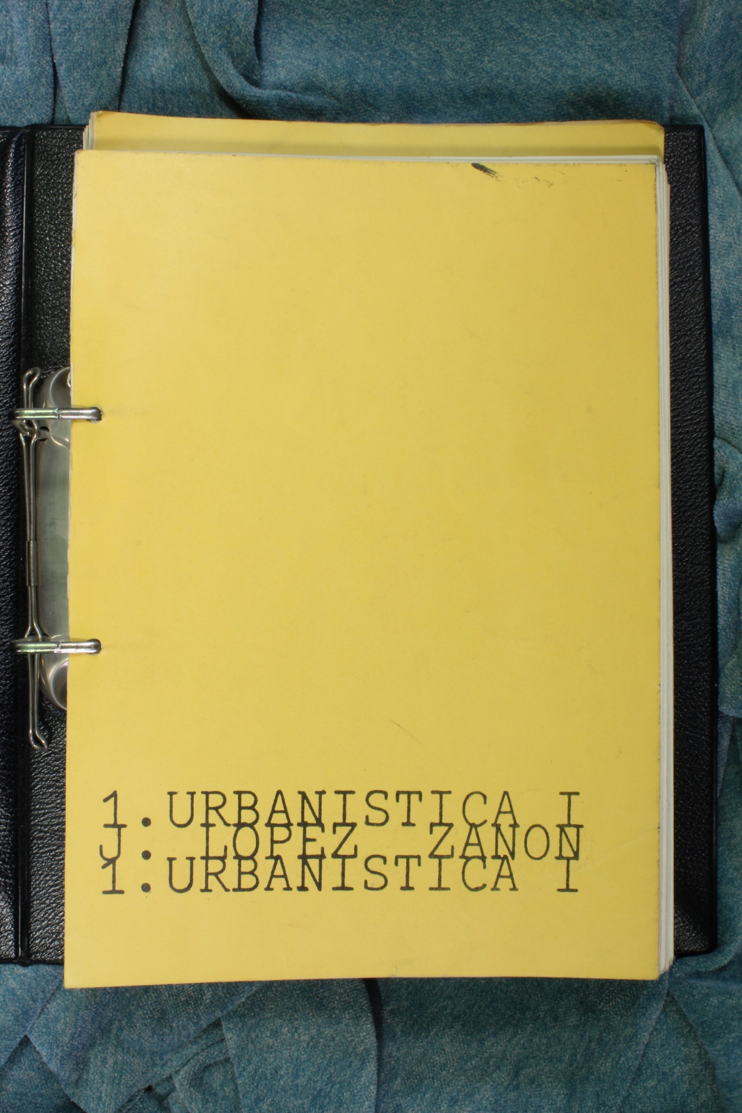 Antiguedades - APUNTES URBANÍSTICA JOSÉ LÓPEZ ZANON. TRES PARTES. S.XX (T)