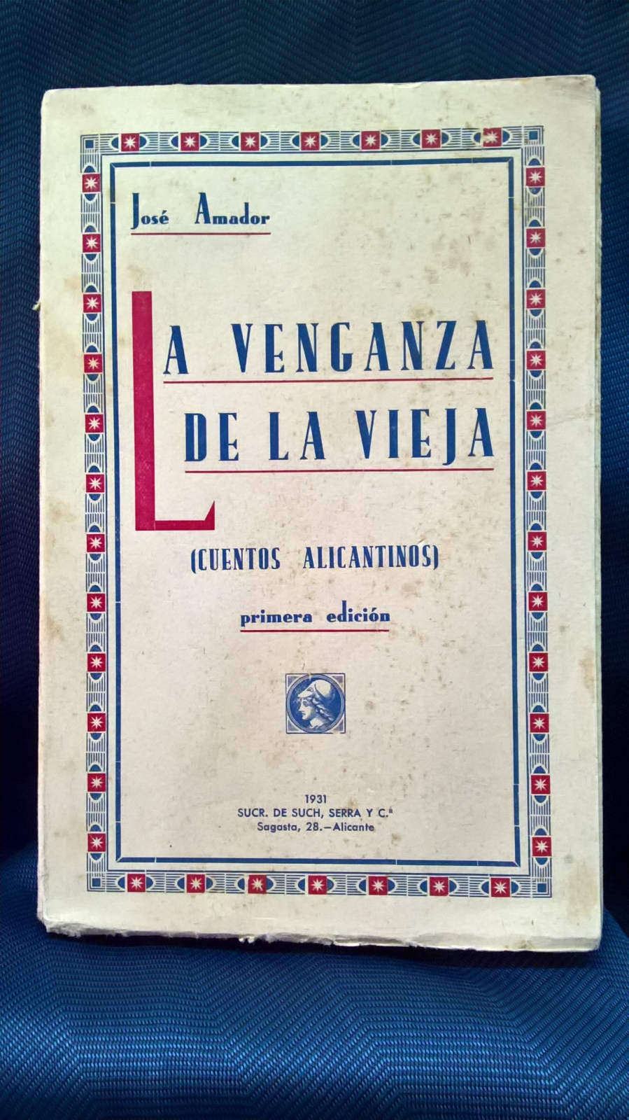 Antiques - BOOK THE REVENGE OF THE OLD. ALICANTE STORIES FIRST EDITION. (T)