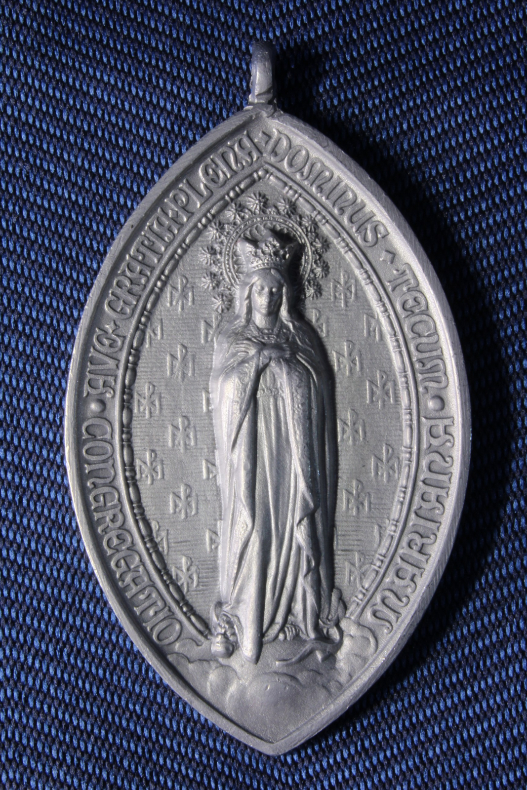 Antiguedades - MEDALLA CONGREGACIÓN MARIANA. AUSIÓ. S.XX