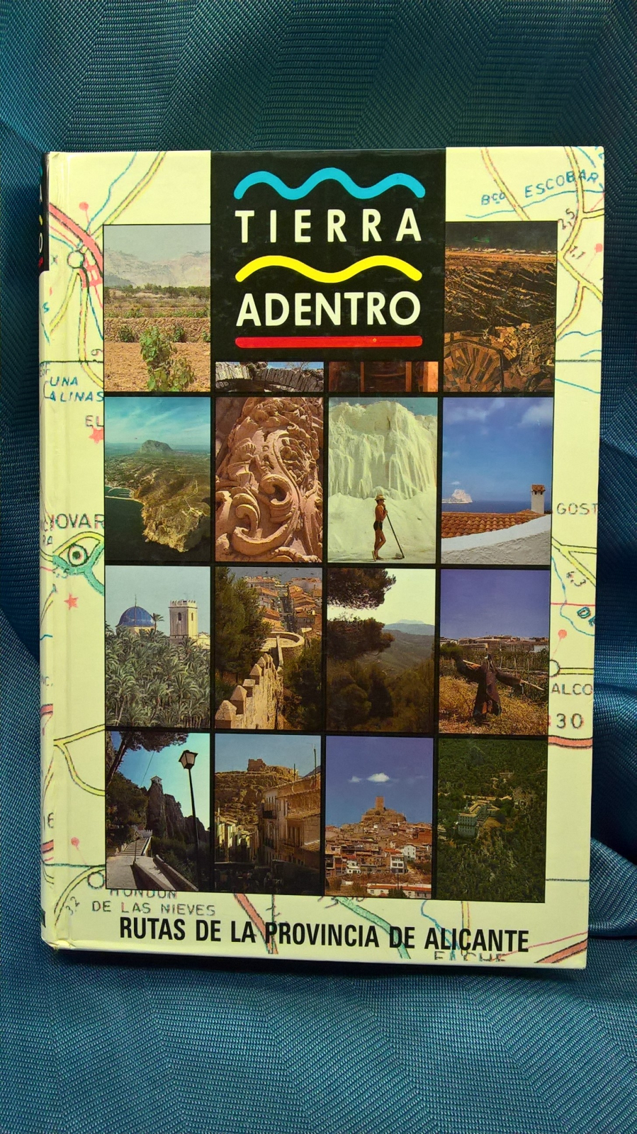Antiques - BOOK EARTH INSIDE. ROUTES OF THE PROVINCE OF ALICANTE. 1990 (T)