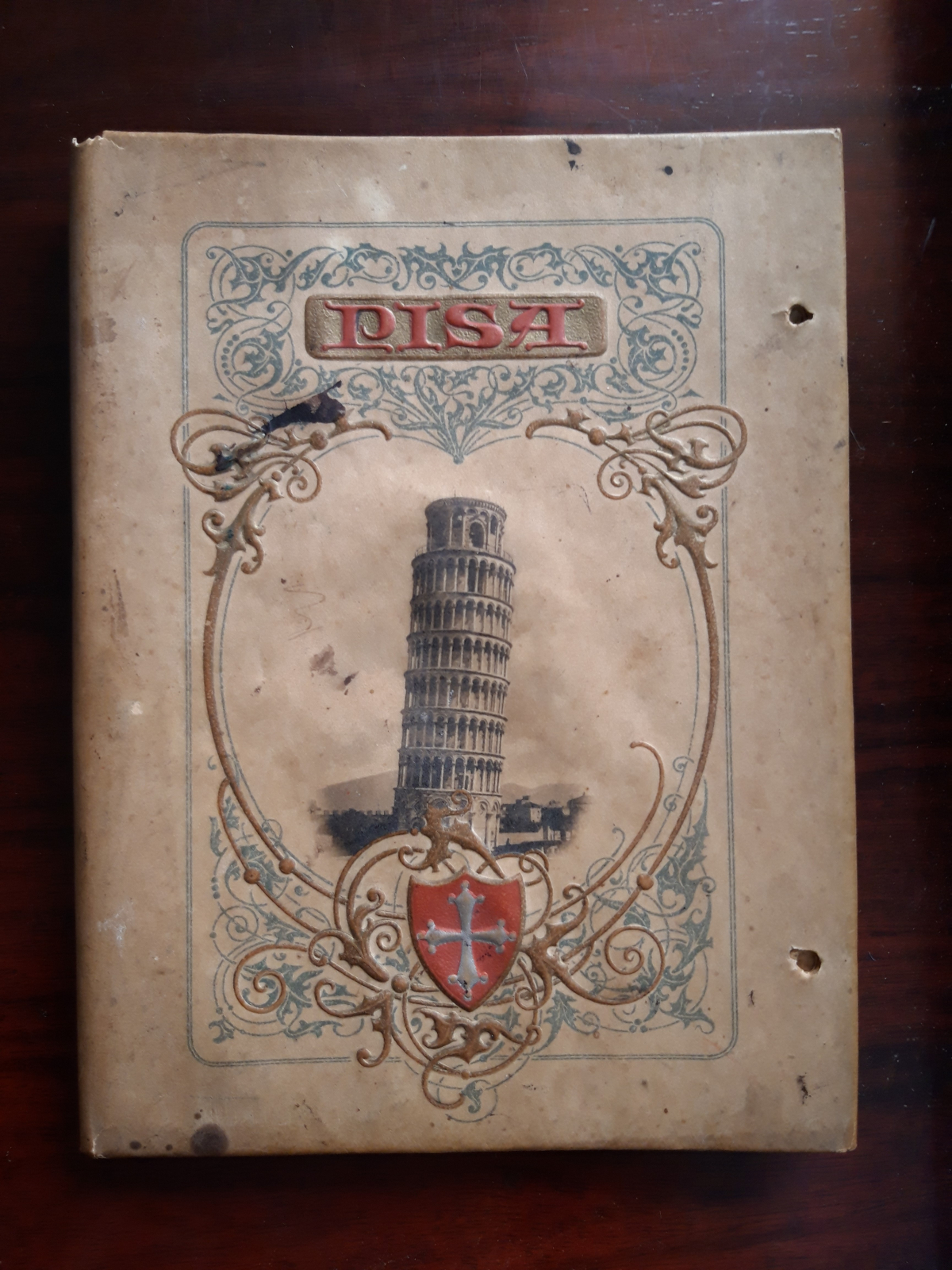 Antiques - PHOTOGRAPHIC ALBUM OF PISA. G. BARSANTI AND FIGLI. GALLERIA E STUDIO DI (T)