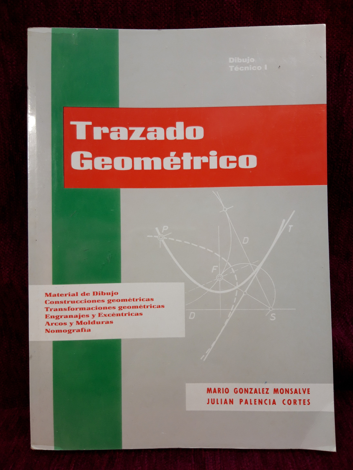 Antiques - GEOMETRIC LAYOUT. TECHNICAL DRAWING I. MARIO GONZÁLEZ MONSALVE. 1992 (T)