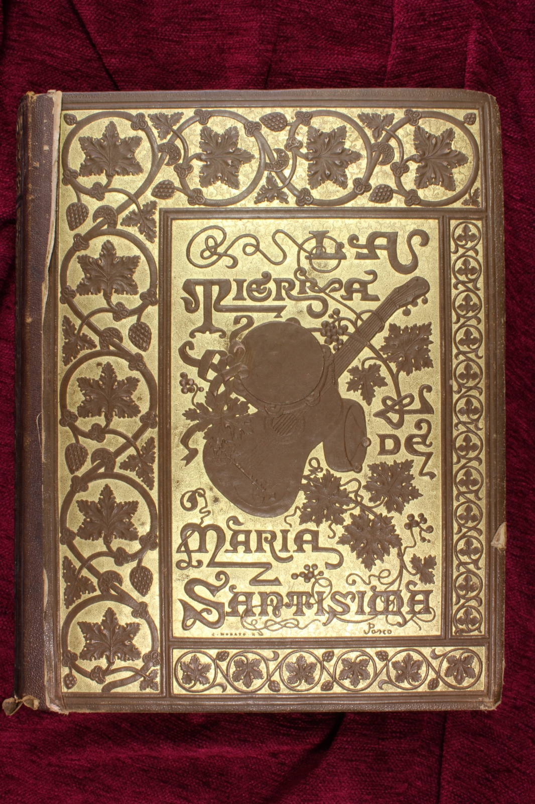 Antiguedades - LA TIERRA DE MARÍA SANTÍSIMA. CUADROS ANDALUCES. GARCÍA Y RAMOS. S.XIX (T)