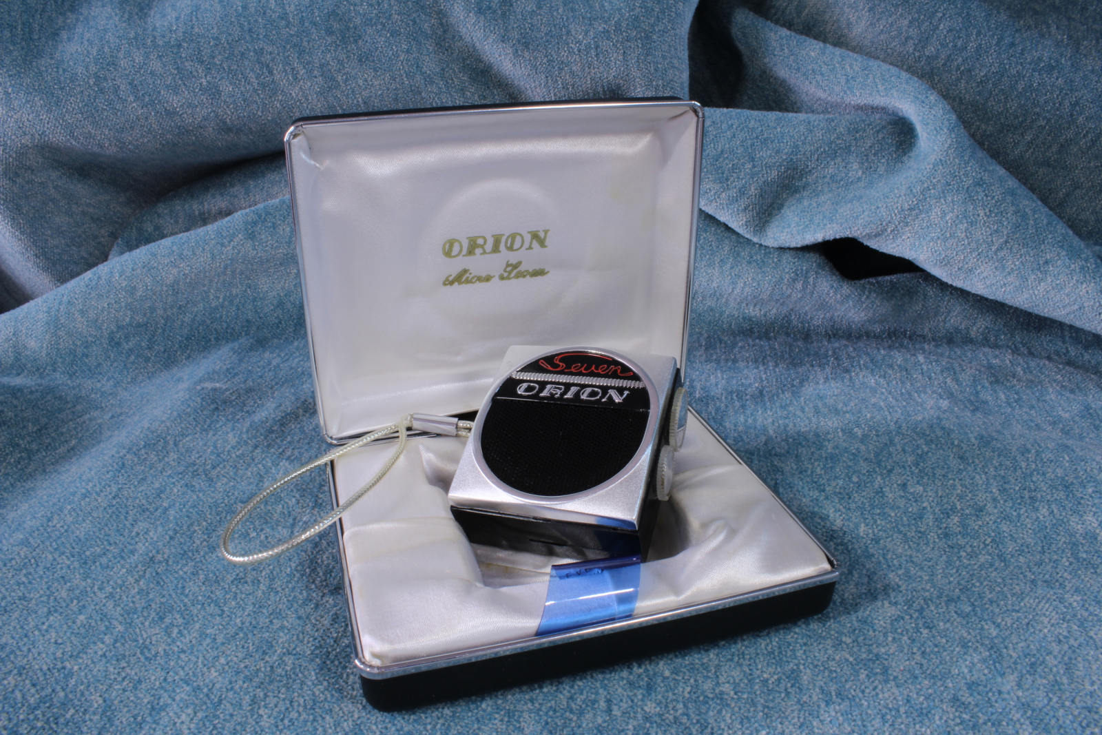 Antiguedades de orion micro seven tuner portable radio pocket