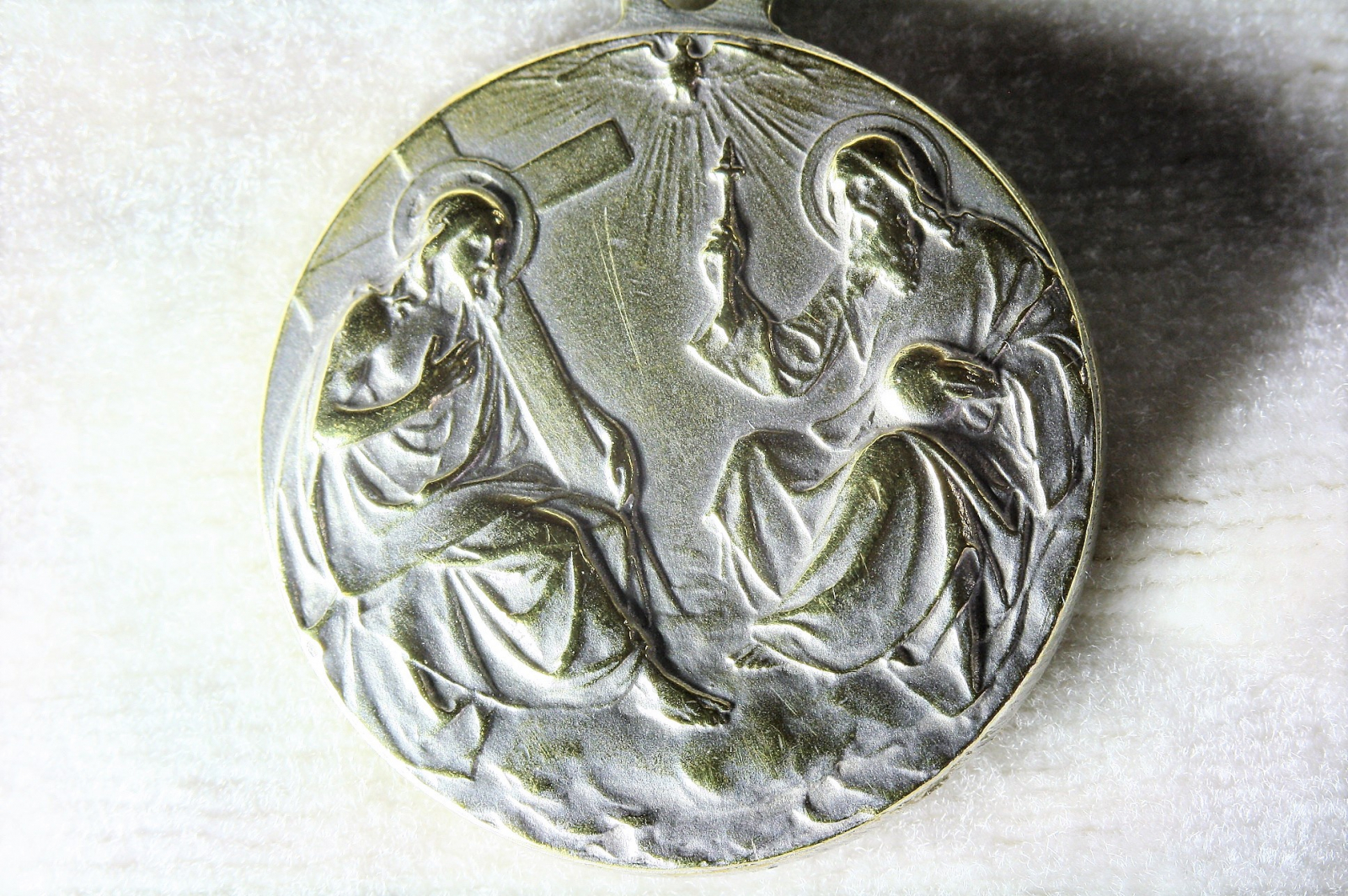 Antiques - MODERNIST MEDAL OF THE HOLY TRINITY