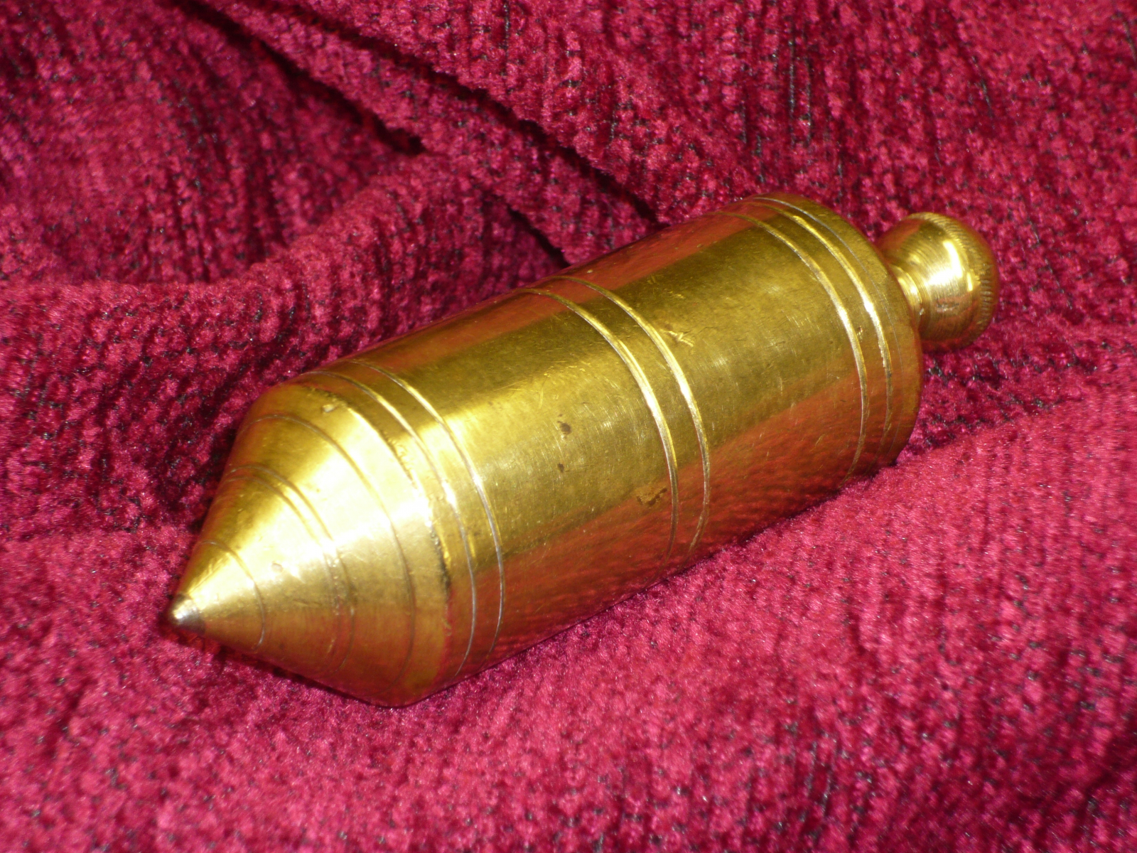 Antiques - PLUMB BOB CONSTRUCTION. NUTLESS. S.XX