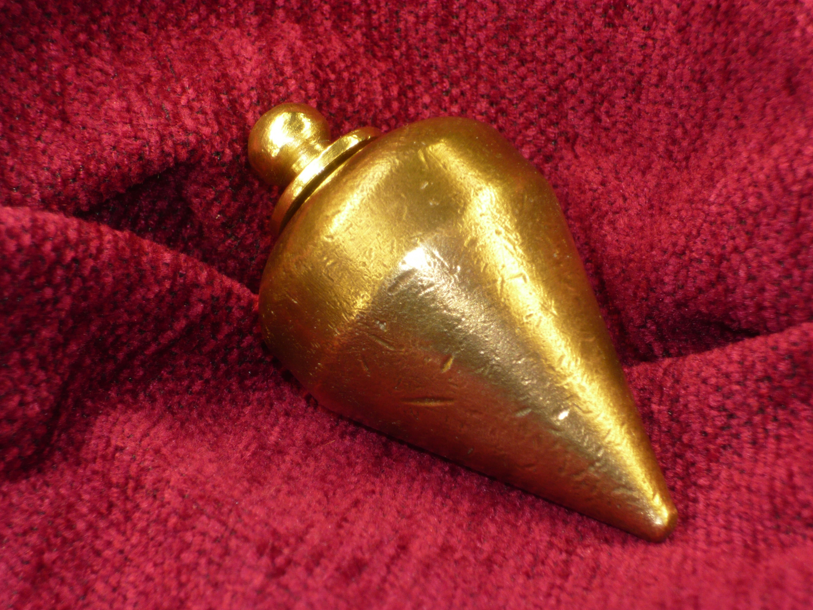 Antiguedades - PLOMADA PARA CONSTRUCCIÓN. SIN NUEZ. BRONCE.