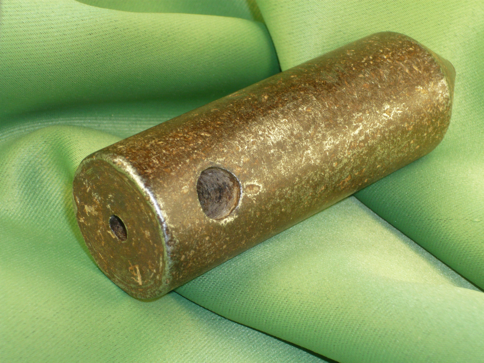 Antiques - PLUMB BOB CONSTRUCTION IRON. INTEGRATED HEAD. XIX CENTURY