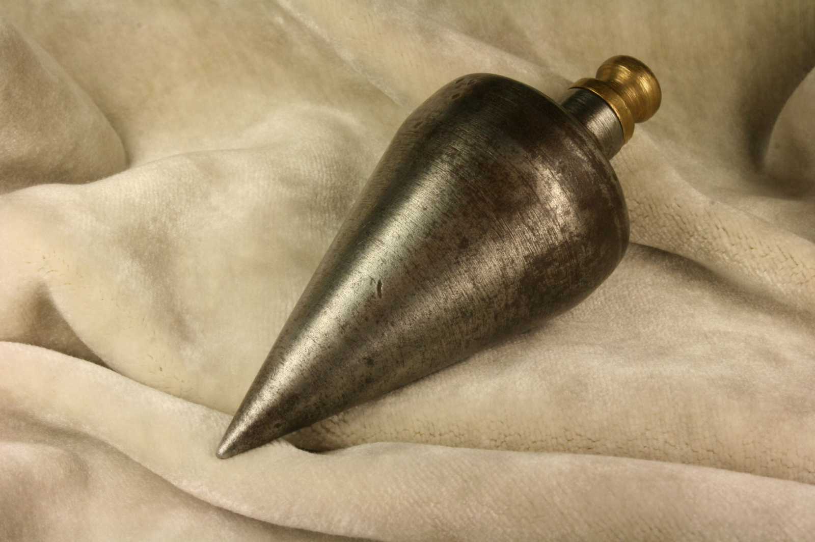 Antiques - INSTRUMENTAL PLUMB BOB WITHOUT NUT. 19TH CENTURY. IRON. 