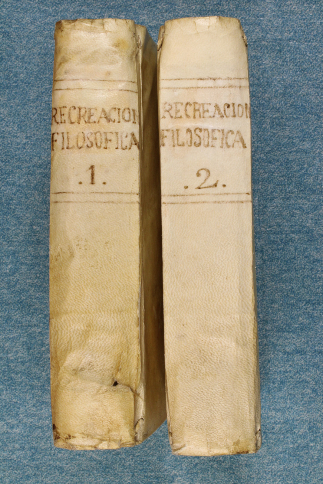 Antiguedades - RECREACIÓN FILOSÓFICA TOMO I - TOMO II. 1785 - 1786.