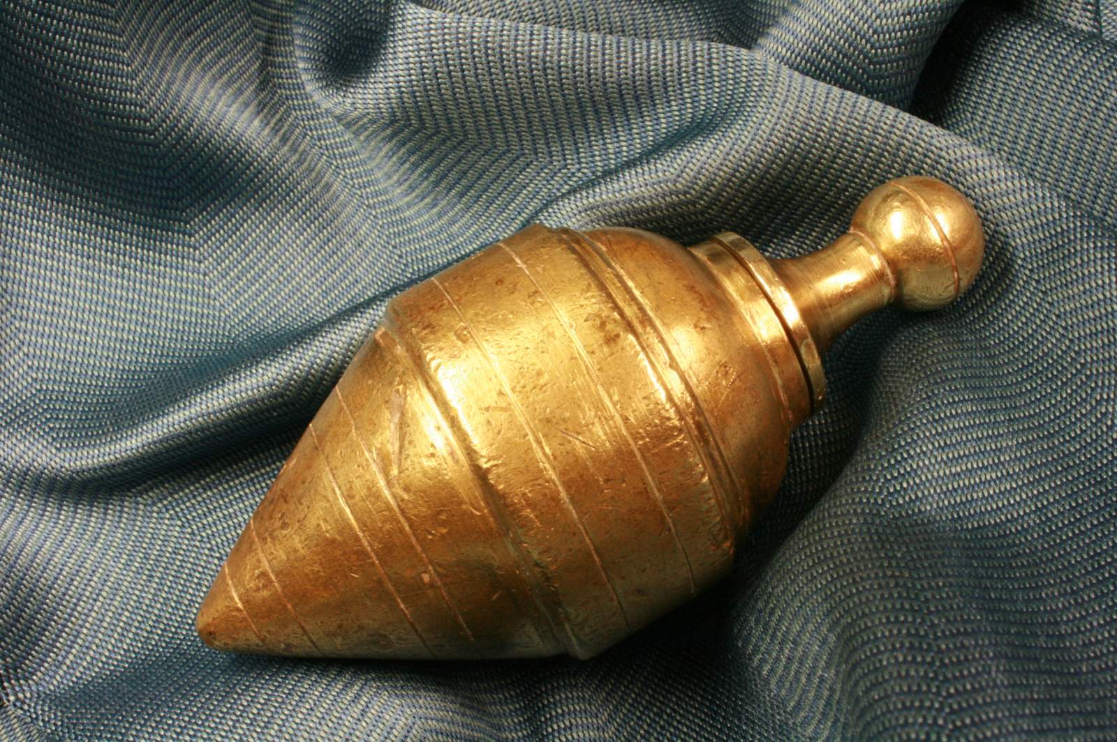 Antiques - PLUMB BOB INCOMPLETE CONSTRUCTION. THREADED HEAD.