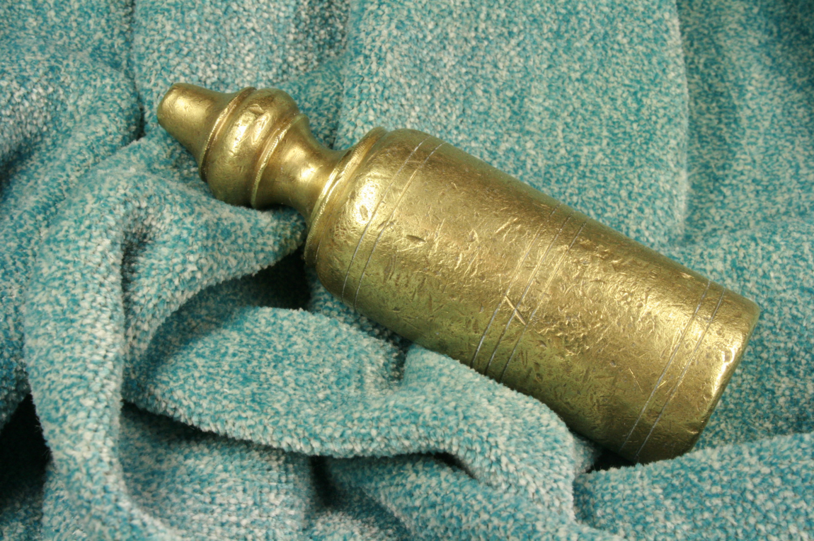 Antiques - PLUMB BOB INCOMPLETE CONSTRUCTION. 19TH CENTURY.