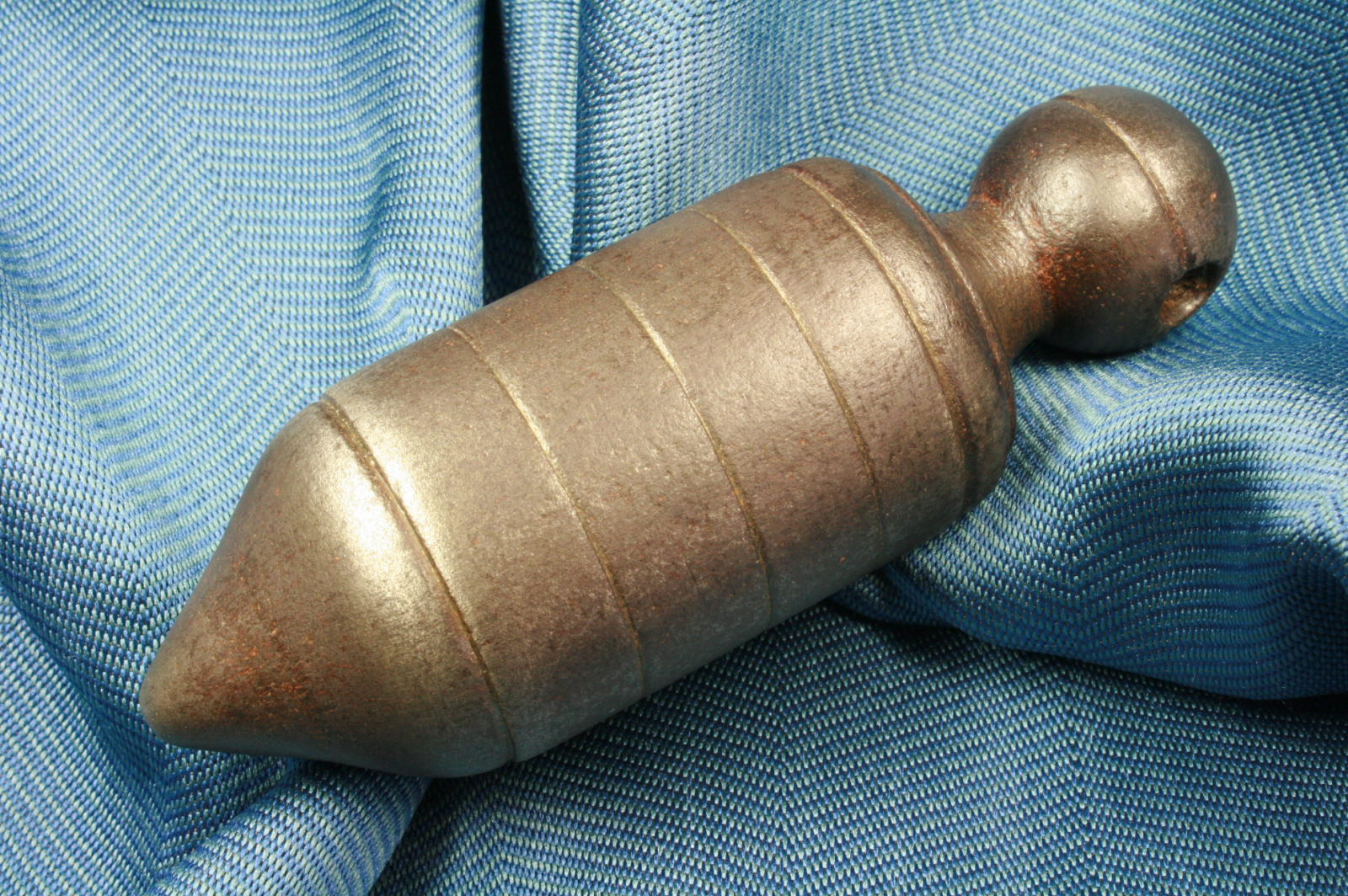 Antiques - PLUMB BOB INCOMPLETE CONSTRUCTION. 19TH CENTURY.