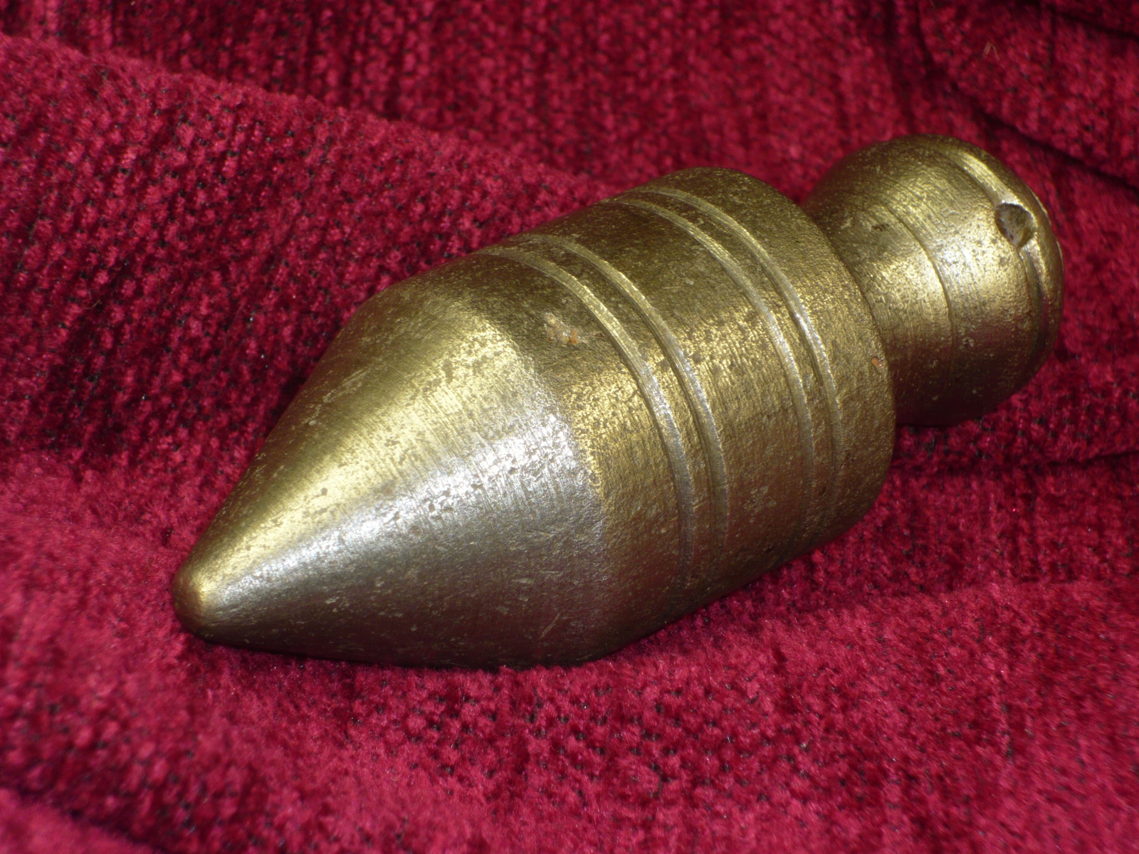 Antiguedades - PLOMADA CONSTRUCCIÓN INCOMPLETA. HIERRO. S.XIX.