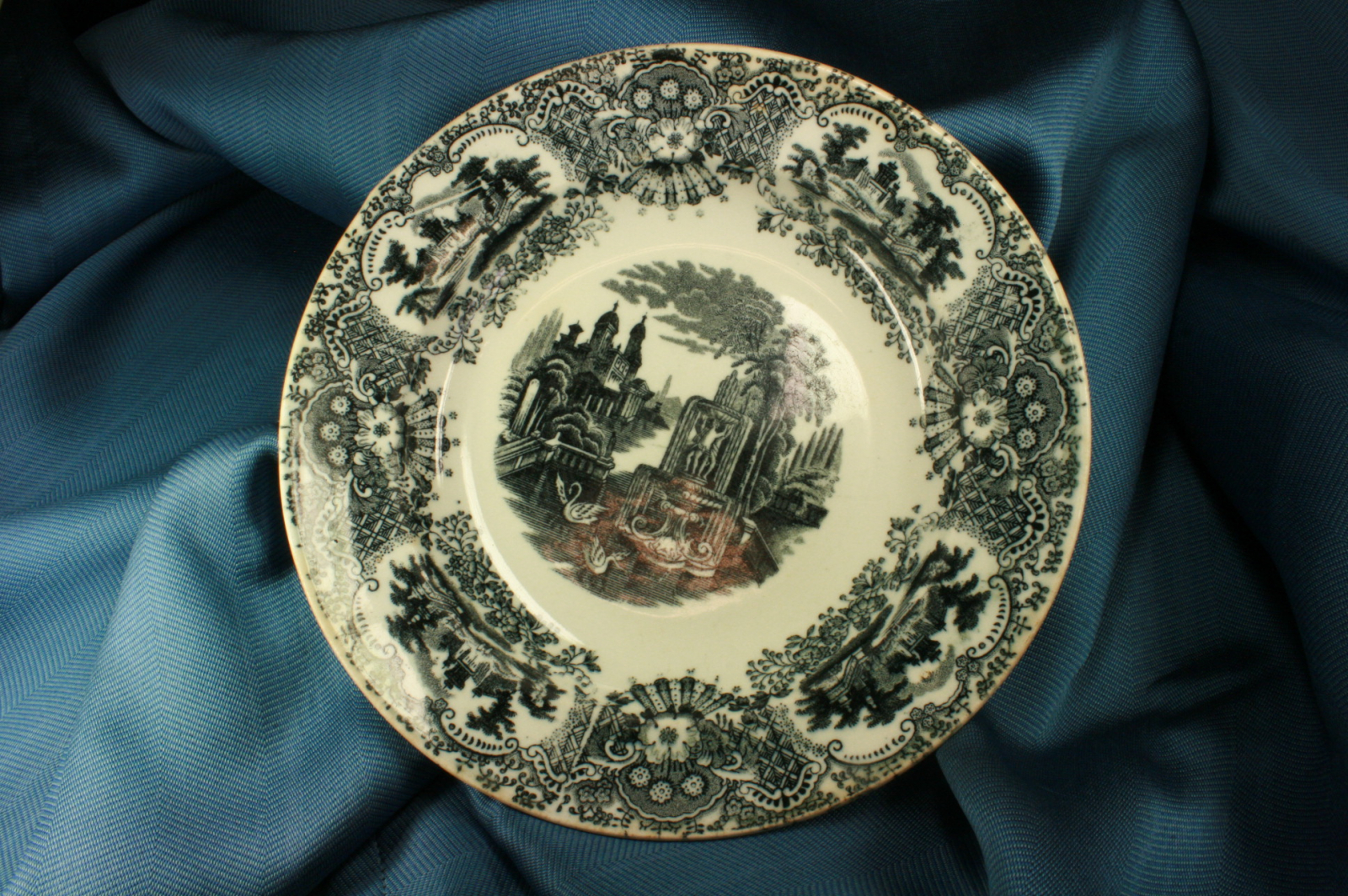Antiques - PICKMAN CARTUJA SEVILLA DEEP DISH. S.XIX (T)