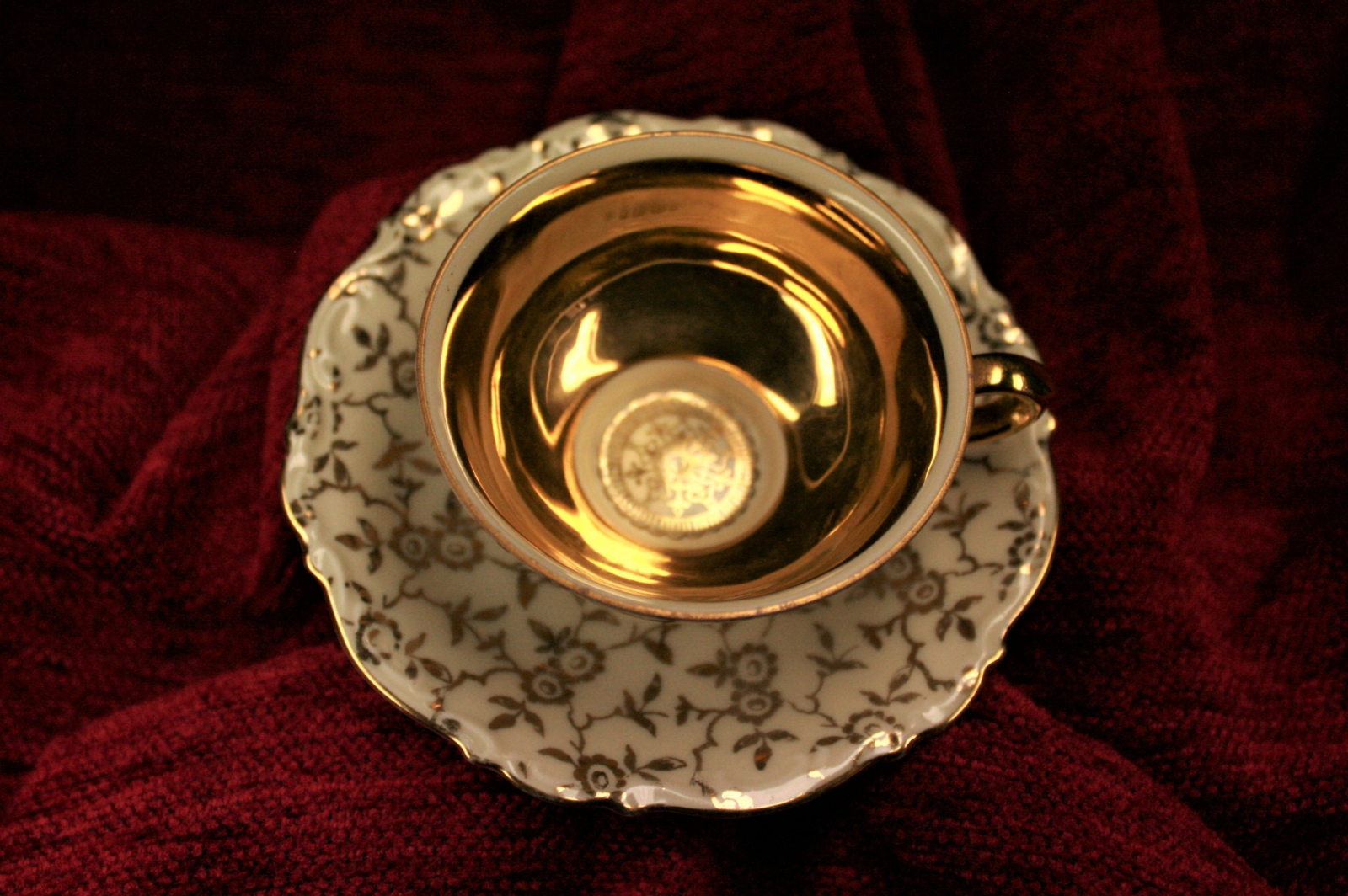 Antiques - BAVARIA PLATE AND BOWL. NUMBERED.