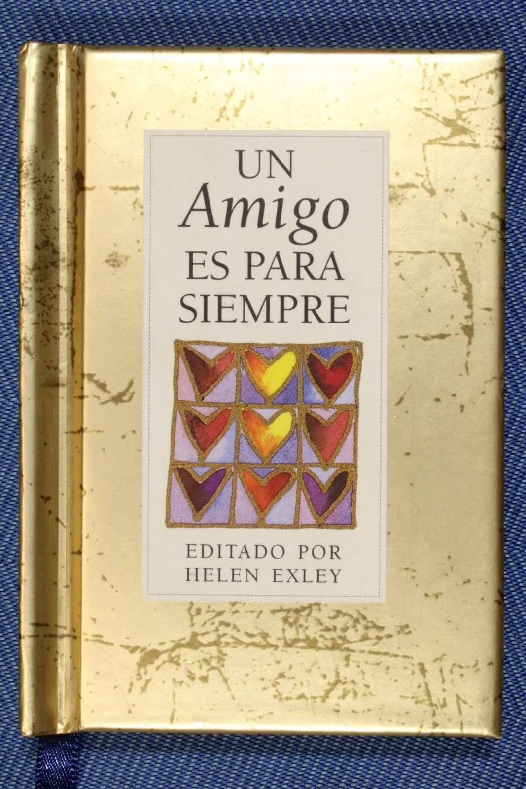 Antiques - MINI BOOK A FRIEND IS FOREVER. HELEN EXLEY - ANGELA KERR.