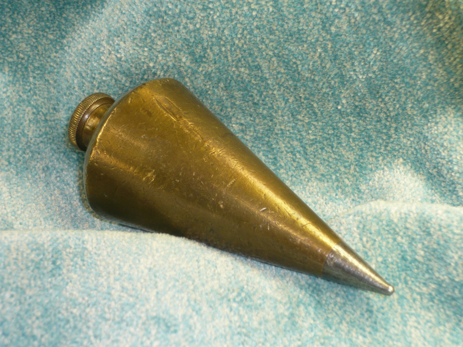 Antiques - INSTRUMENTAL PLUMB BOB. IRON AND BRONZE.