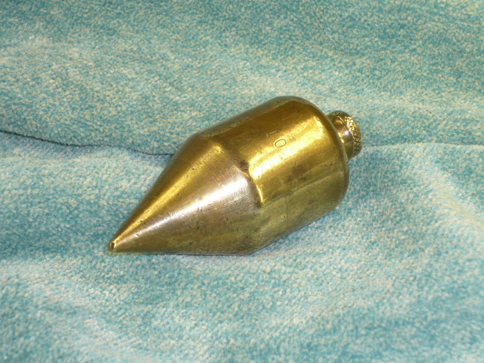 Antiques - PLUMB BOB BRONZE CONSTRUCTION. S.XX