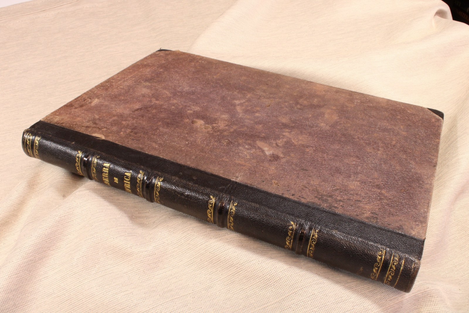 Antiques - DIARY OF A WITNESS OF THE AFRICAN WAR. MAP. (T)