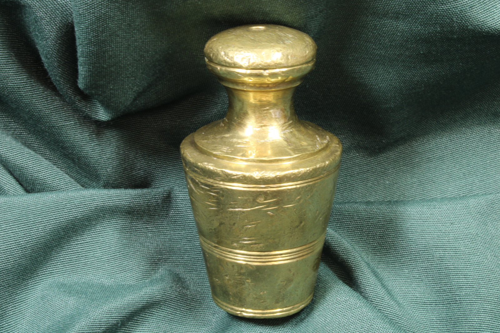 Antiques - PLUMB BOB SOLID BRONZE CONSTRUCTION. RARE. S.XVII.
