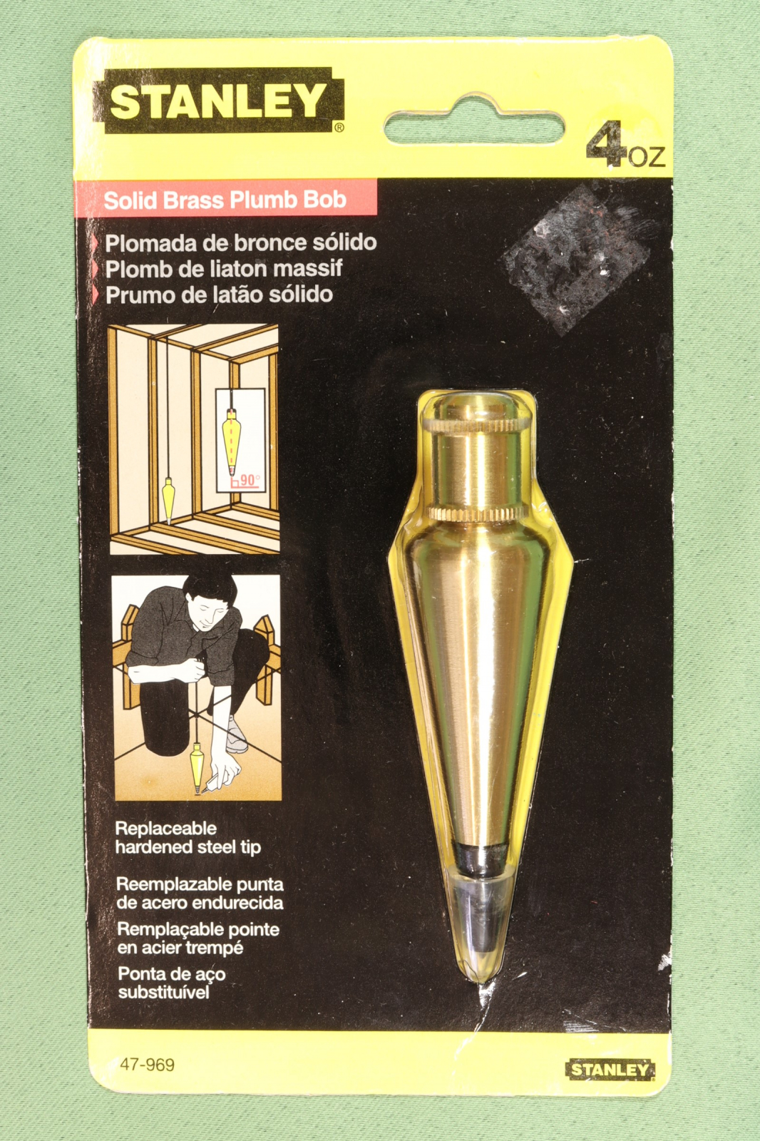 Antiques - NEW INSTRUMENTAL PLUMB BOB. STANLEY (T)