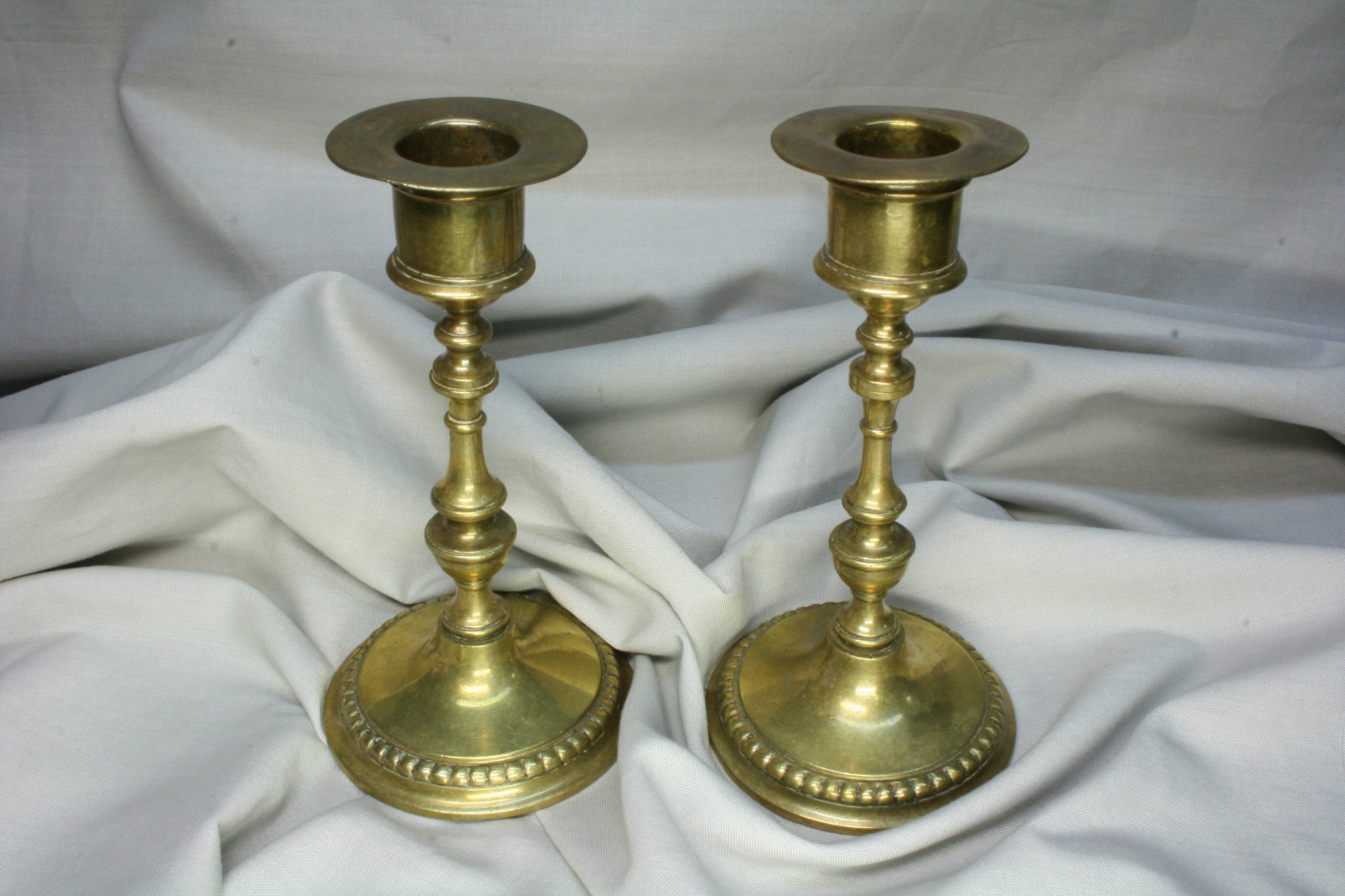 Antiguedades de pair of candlesticks xix century