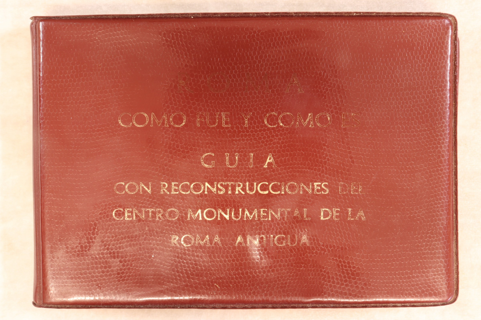 Antiguedades - ROMA COMO FUE Y COMO ES. GUÍA CON TRANSPARENCIAS.
