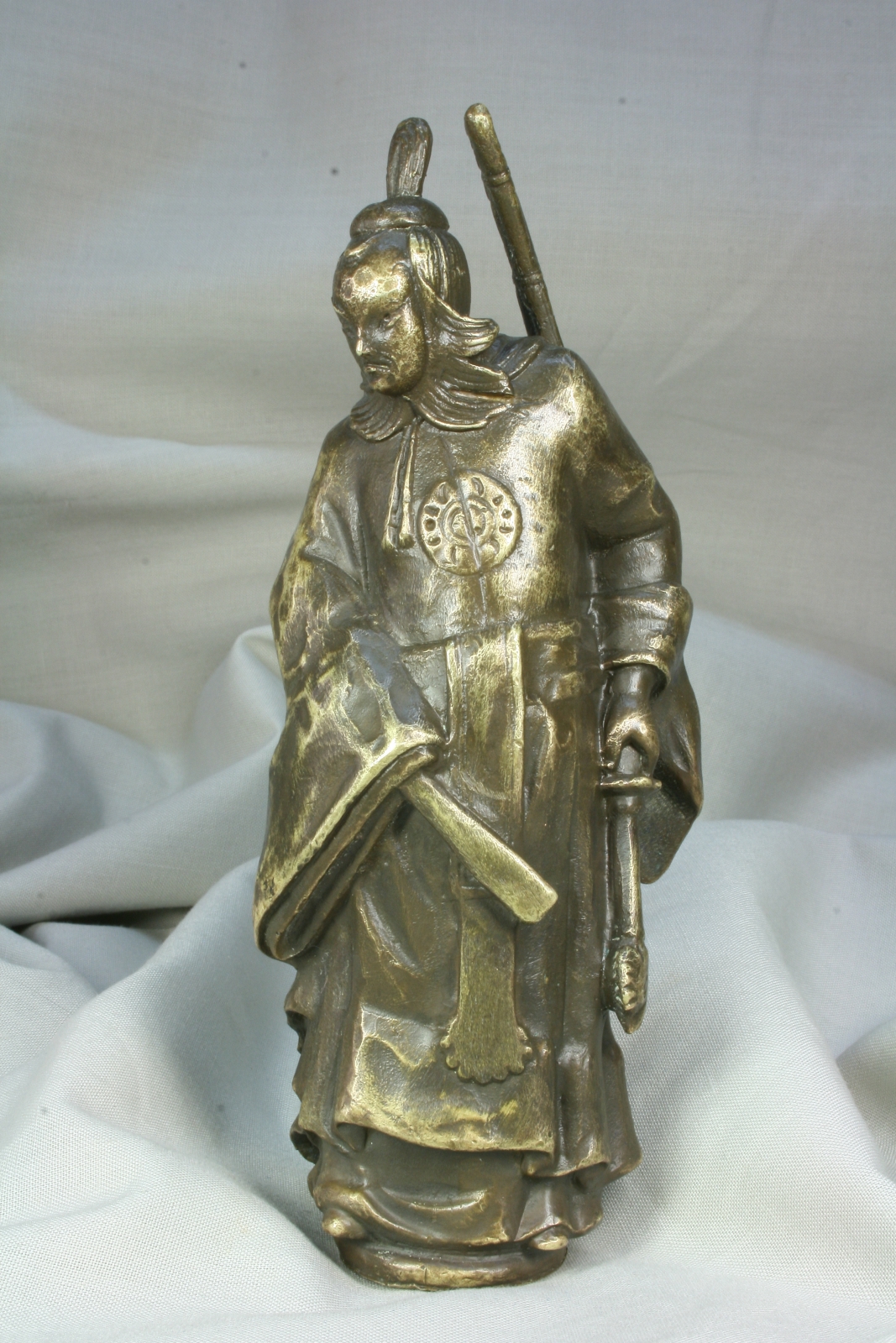 Antiques - SAMURAI. BRONZE. JAPANESE.