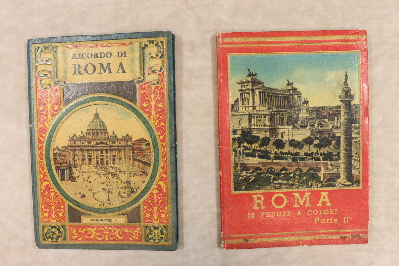 Antiques - SOUVENIR OF ROME. PART I AND II. RICORDO DI ROMA.