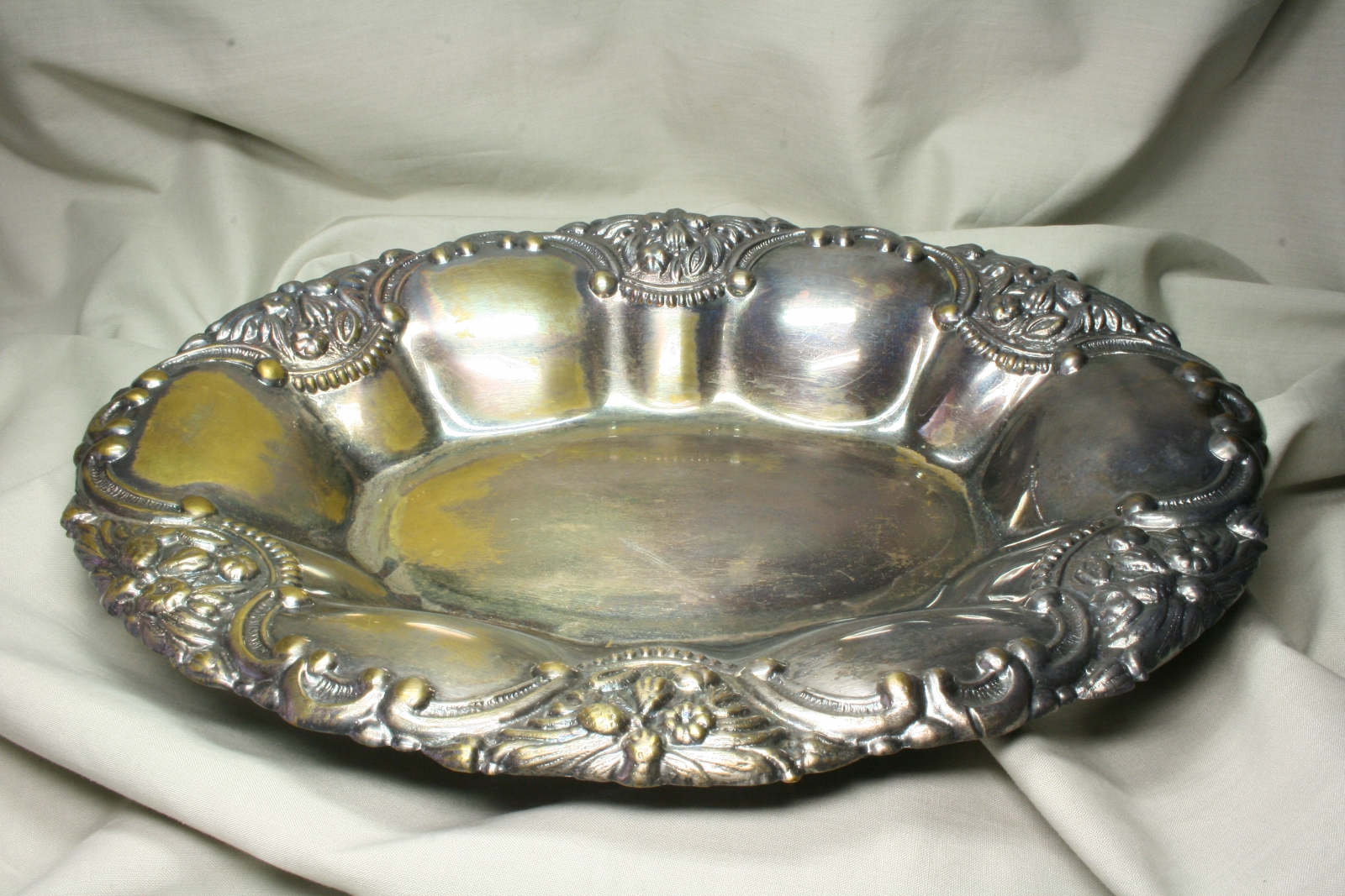 Antiques - OVAL TRAY. MODERNIST. (T)