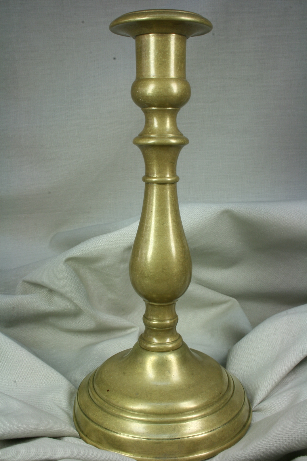Antiguedades - CANDELABRO BRONCE. S.XIX. LÁMPARA ANTIGUA.