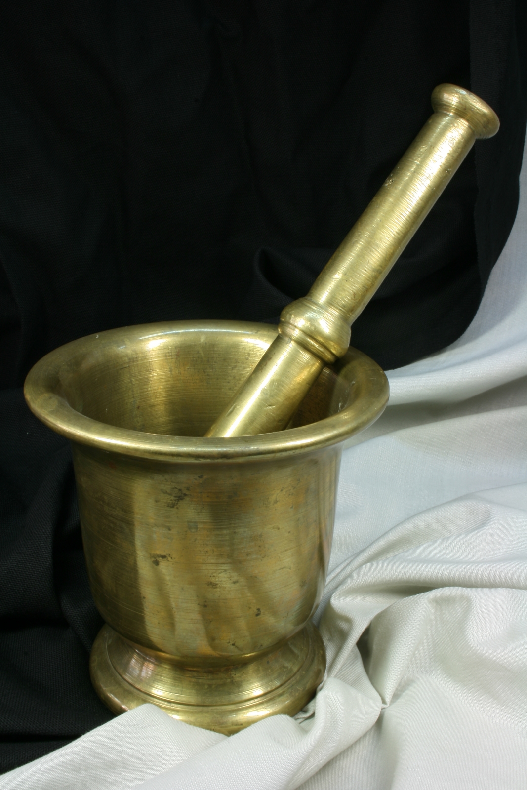 Antiques - BRONZE MORTAR. S.XIX. MADE WITH LATHE. ALMIREZ