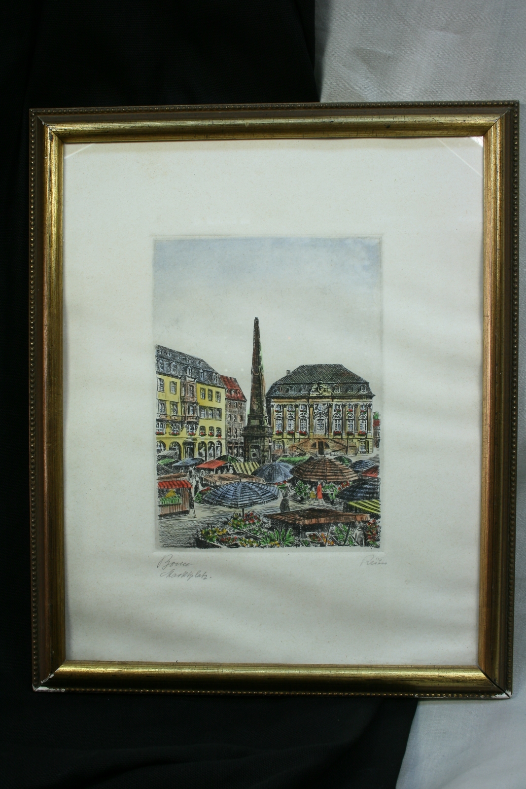 Antiques - RECORDED. SIGNED. COLORED. FRAMED.