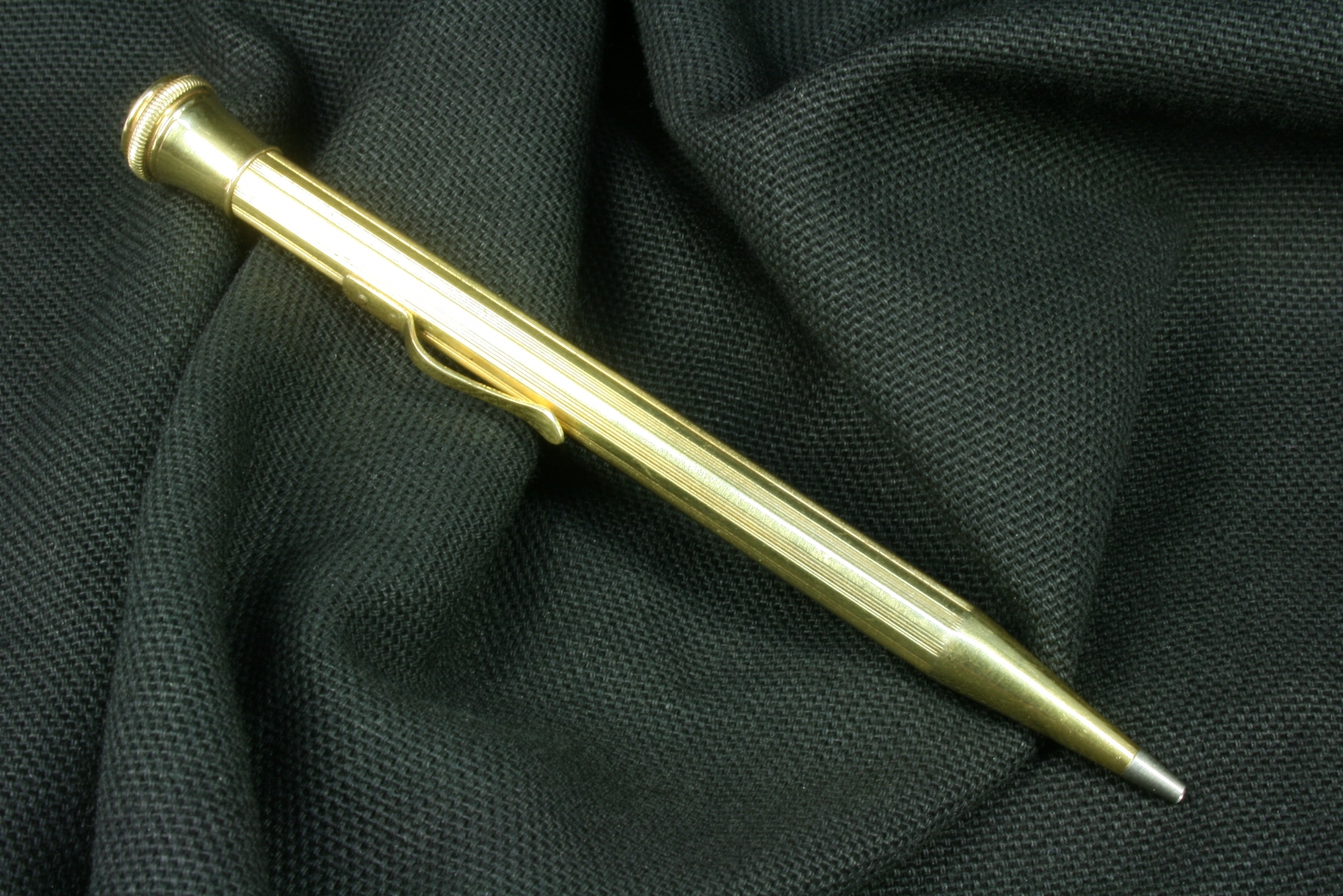 Antiques - GOLD PLATED PENCIL.