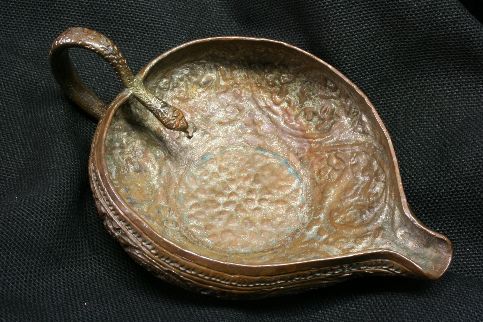 Antiques - KASHMIR LAMP. COPPER. S.XIX.